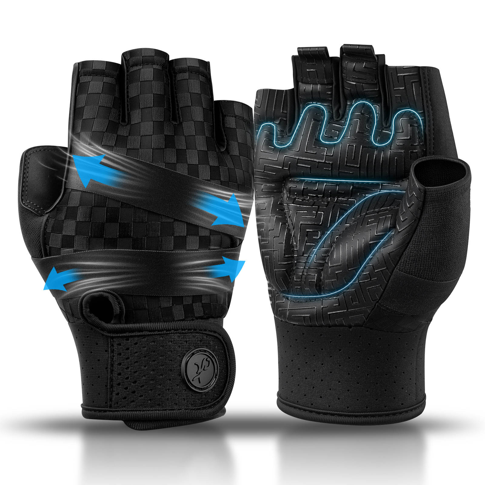 Workout Glove Gym - Multi-use Gym Sports Gloves for Men