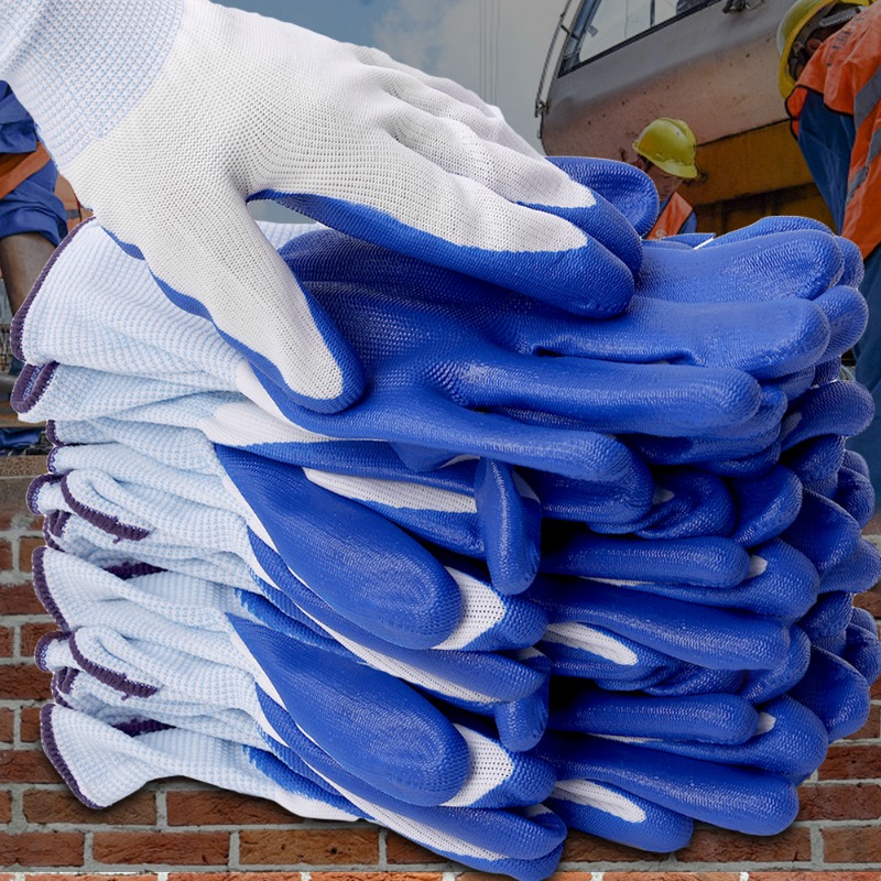 1/12pair Working Gloves Premiu – Nitrile Mechanic Glove Bewertung und Preis