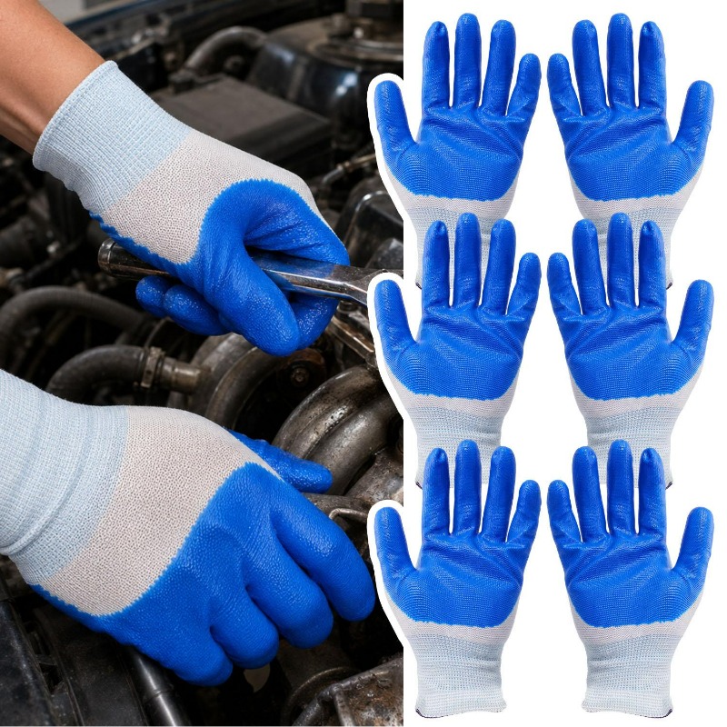 1/12pair Working Gloves Premiu – Nitrile Mechanic Glove Bewertung und Preis