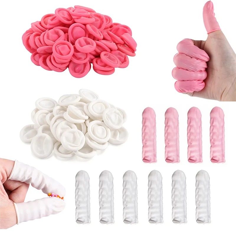 100/200PCS Disposable Finger C – Latex Disposable Glove Bewertung und Preis