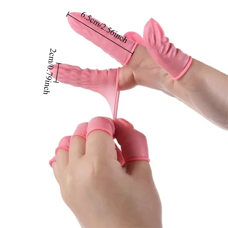 100/200PCS Disposable Finger C – Latex Disposable Glove Bewertung und Preis