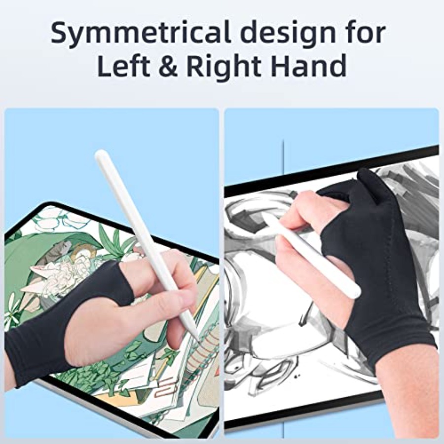 2-Pack Drawing Glove Palm Reje – Touchscreen Glove Capacitive Bewertung und Preis