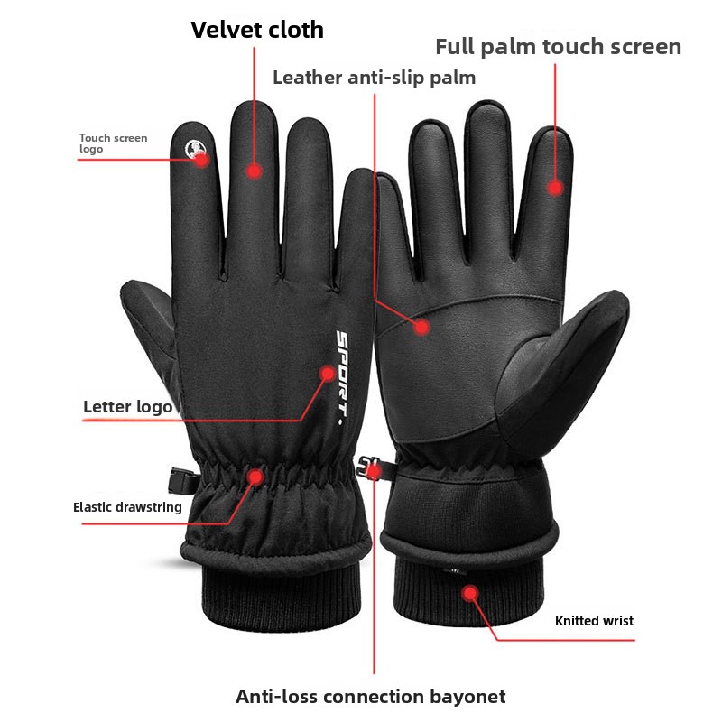 Winter Unisex Snowboard Ski Gl – Ski Glove Waterproof Bewertung und Preis