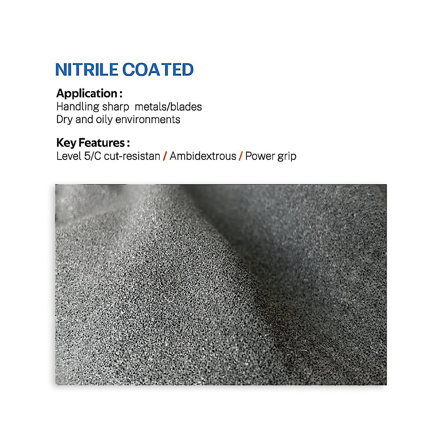1/3Pair, Level 5Cut-Resistant  – Nitrile Mechanic Glove Bewertung und Preis