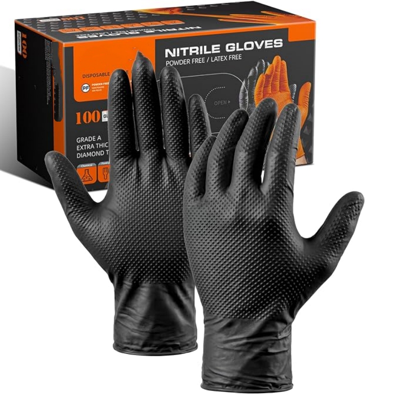 8 Mil Heavy Duty Industrial Or – Nitrile Mechanic Glove Bewertung und Preis