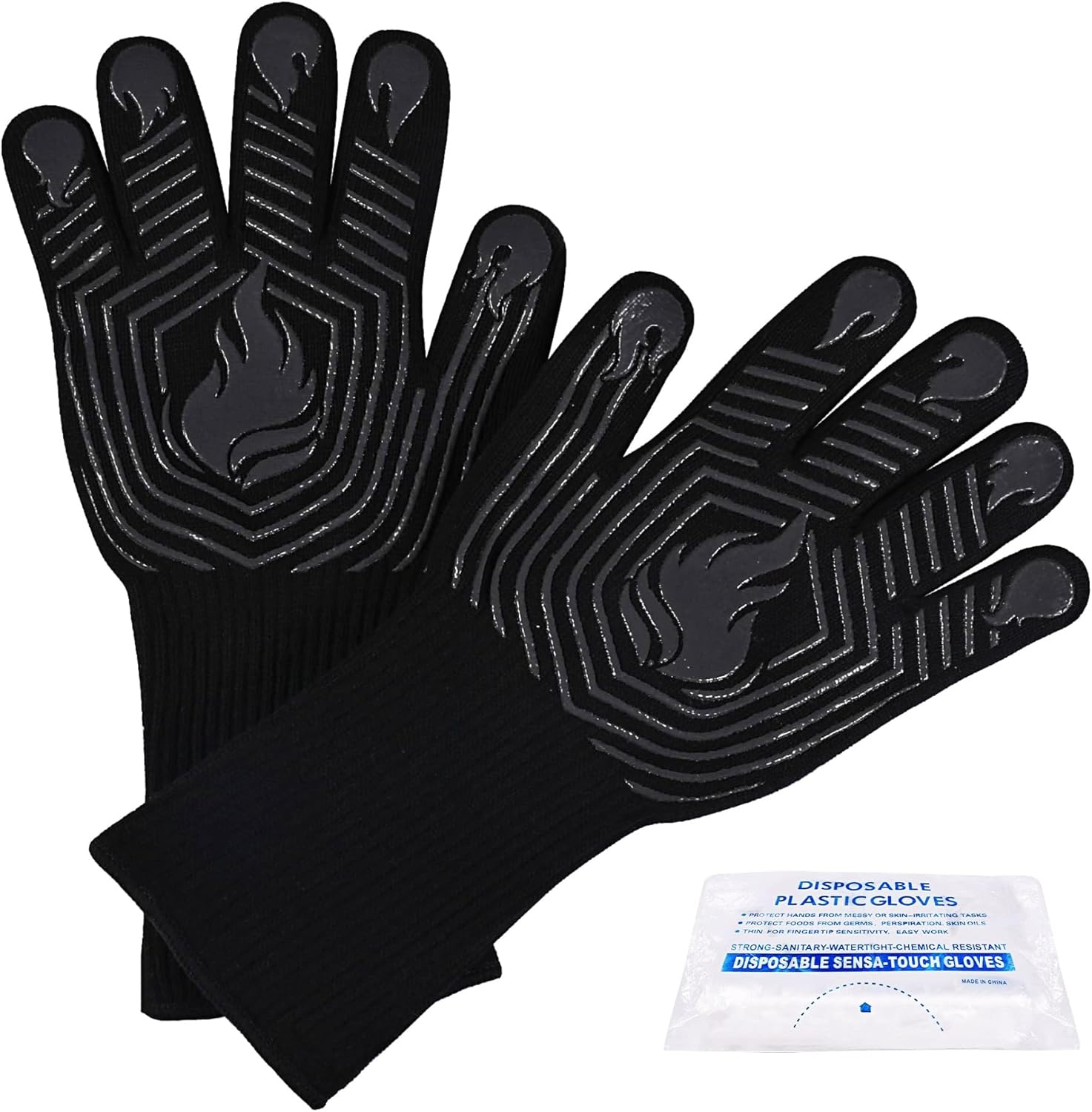 1472°F Heat Resistant BBQ Glov – Oven Mitt Silicone Bewertung und Preis