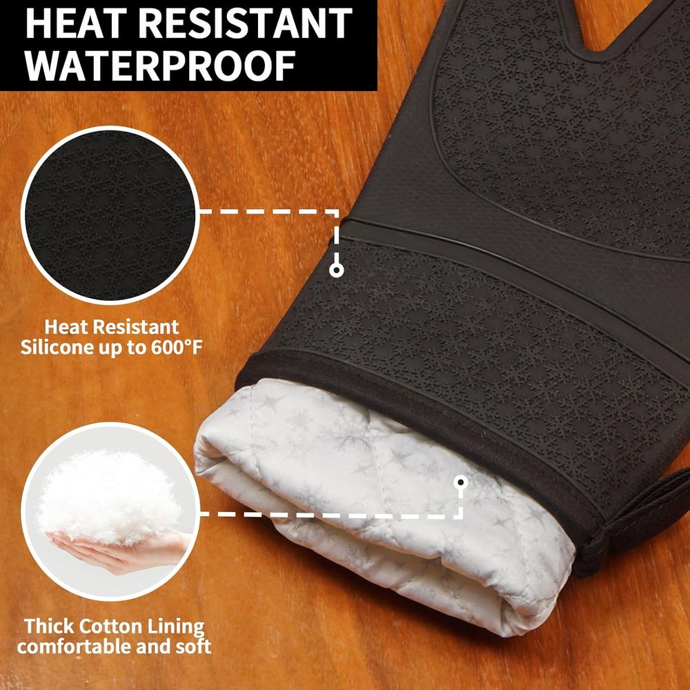 Heat Resistant Silicone Oven M – Oven Mitt Silicone Bewertung und Preis