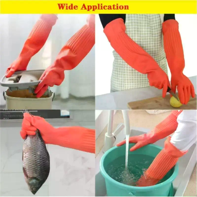 Long Reusable Rubber Dishwashi – Dish Glove Rubber Bewertung und Preis