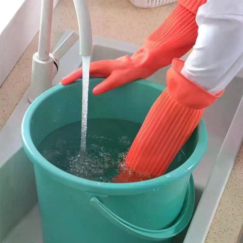 Long Reusable Rubber Dishwashi – Dish Glove Rubber Bewertung und Preis