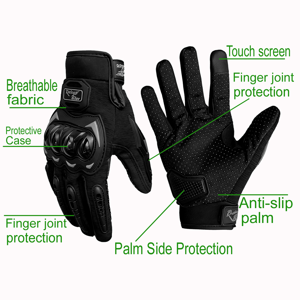 Men Motorcycle Gloves Summer B – Motorcycle Glove Knuckle Bewertung und Preis