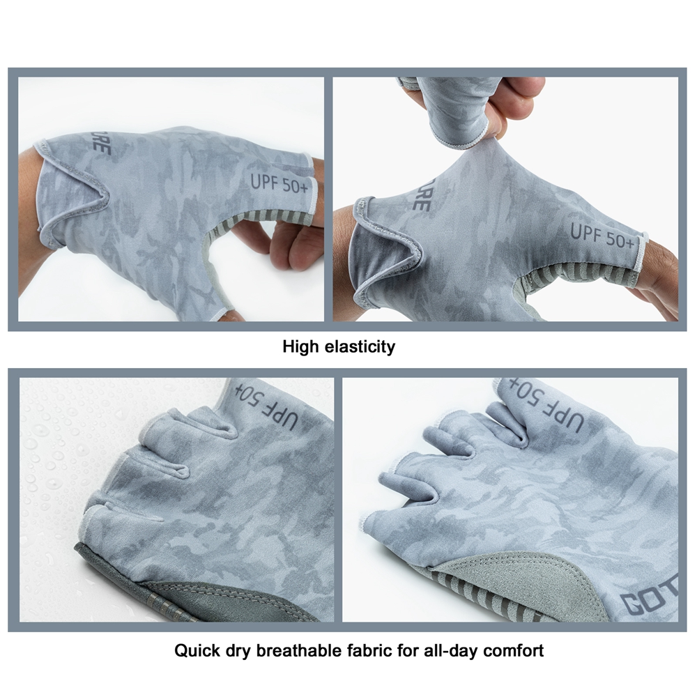 Goture Fingerless Fishing Glov – Cycling Glove Padded Bewertung und Preis