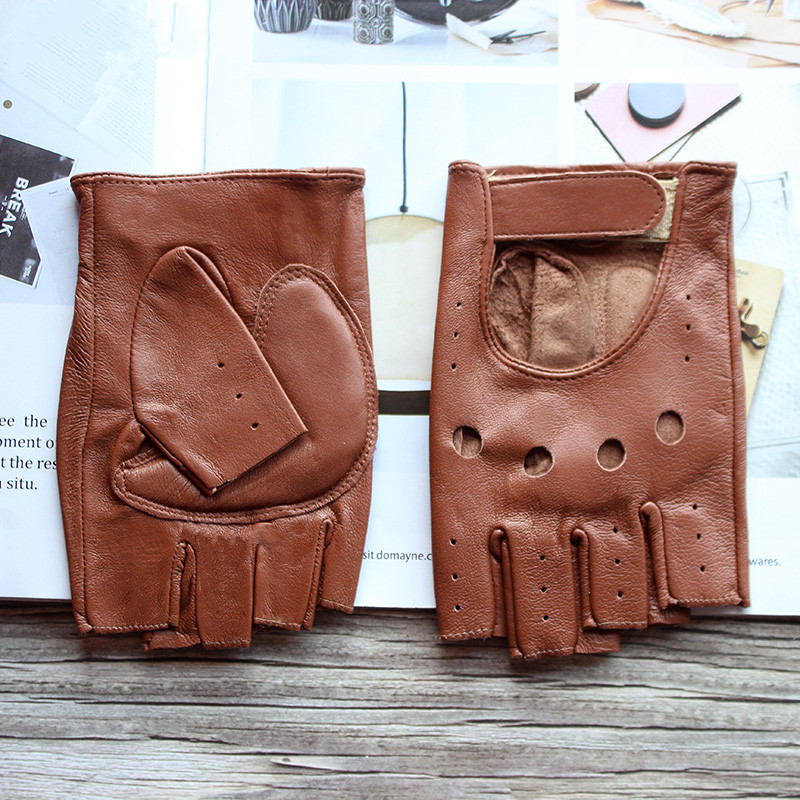 New Women's Sheepskin Half Fin – Leather Driving Glove Bewertung und Preis