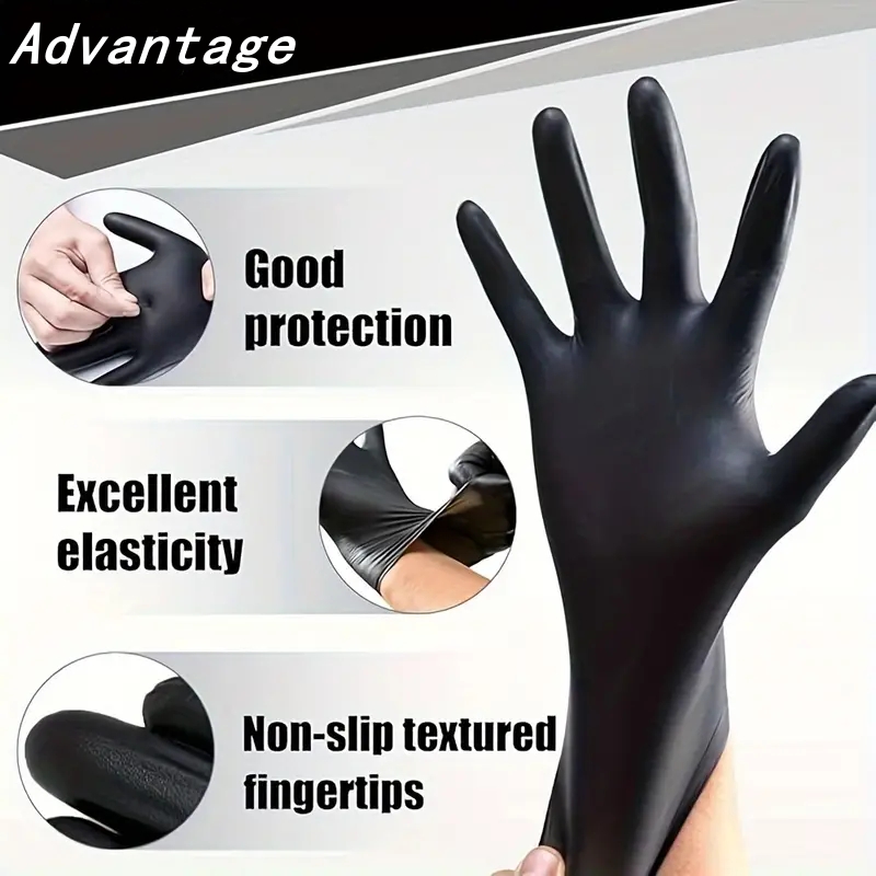 20PCS Black Disposable Nitrile – Nitrile Mechanic Glove Bewertung und Preis