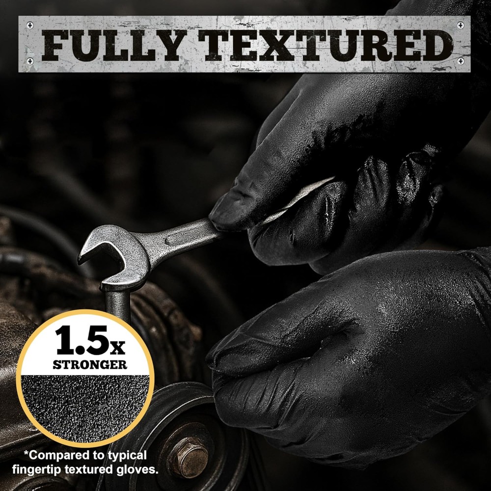 Heavy Duty Black Nitrile Glove – Nitrile Mechanic Glove Bewertung und Preis