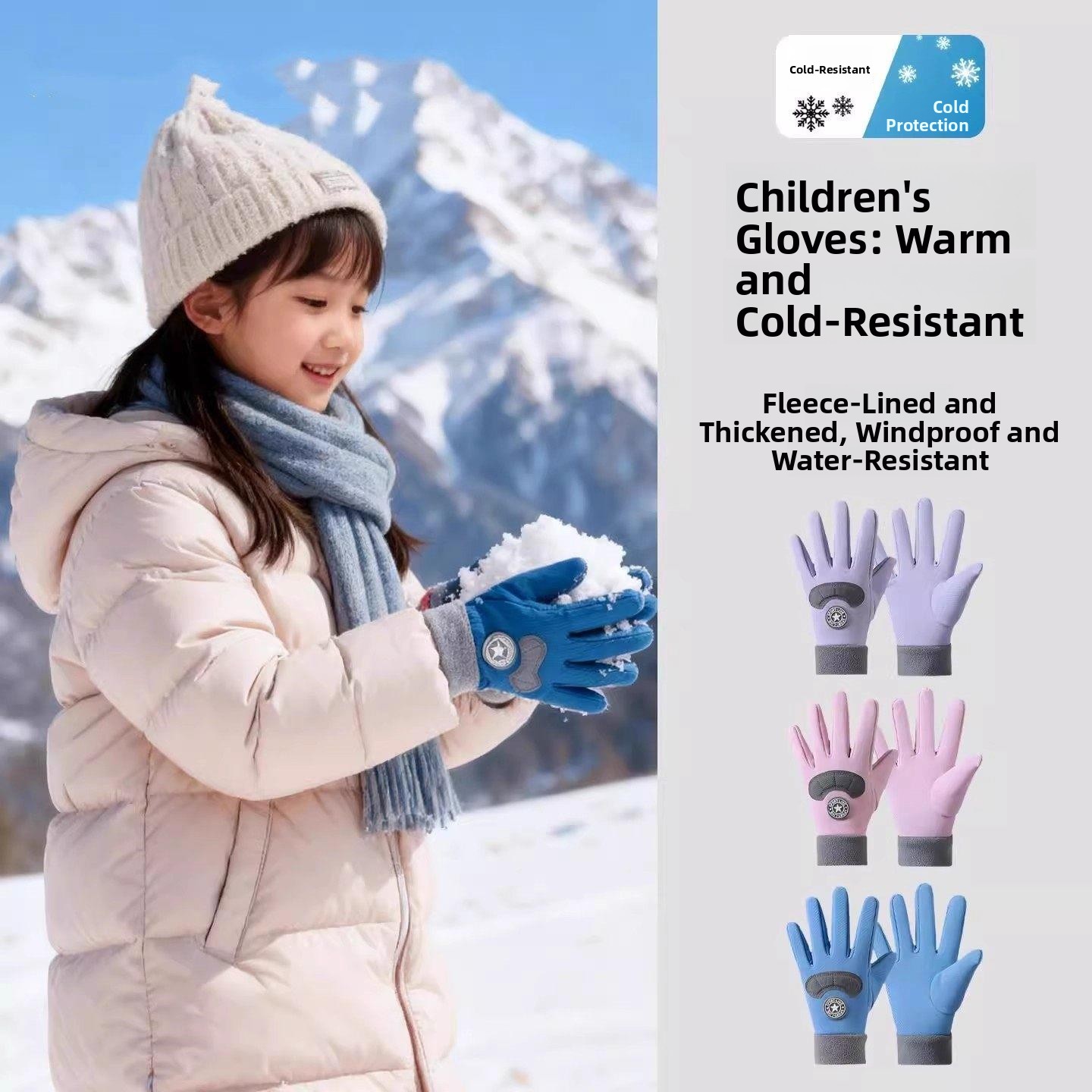 Children's Ski Gloves Winter W – Winter Glove Insulated Bewertung und Preis