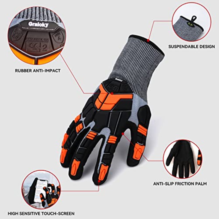 Safety Work Gloves with Impact – Work Glove Impact Bewertung und Preis