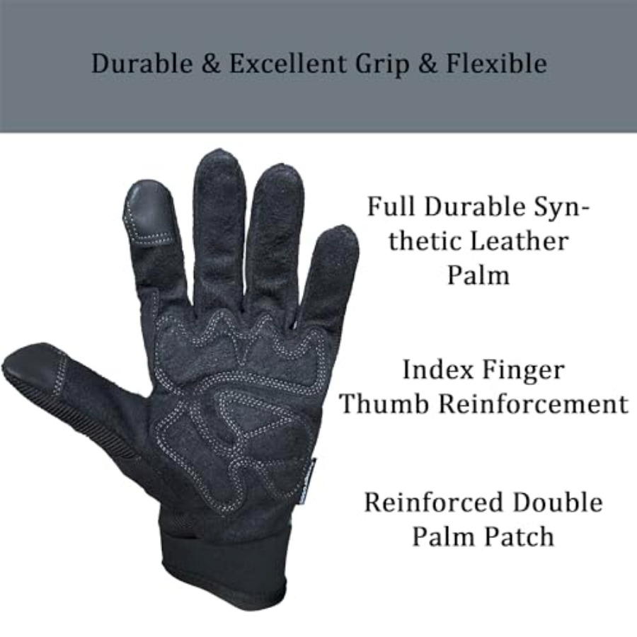 Touch Screen Leather Work Glov – Work Glove Impact Bewertung und Preis