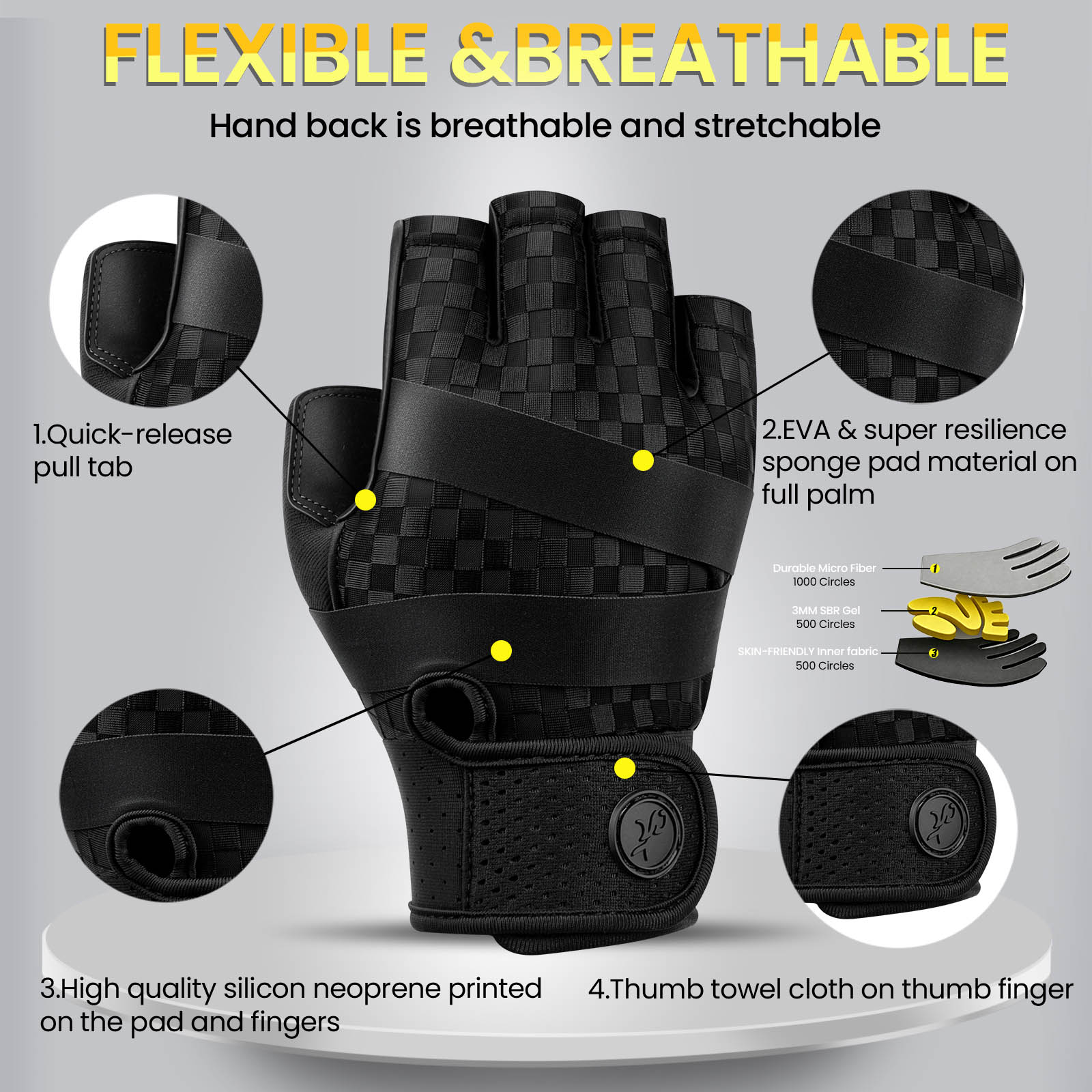 Multi-use Gym Sports Gloves fo – Workout Glove Gym Bewertung und Preis