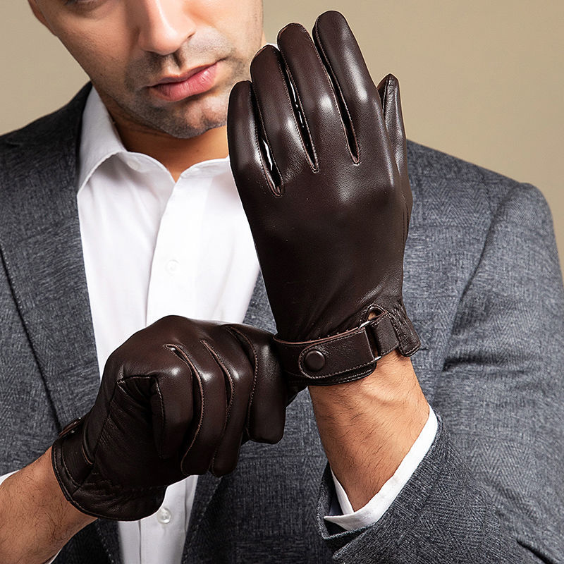 2024 Men's Sheepskin Leather G – Leather Driving Glove Bewertung und Preis