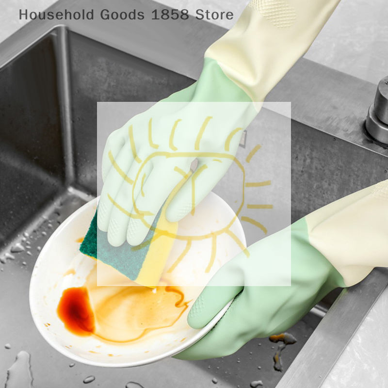 Thickened Kitchen Gloves, Dish – Dish Glove Rubber Bewertung und Preis