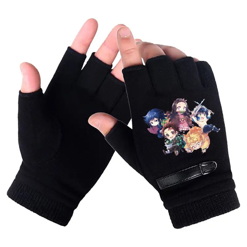 Anime Demon Slayer Student Hal – Fingerless Glove Knit Bewertung und Preis
