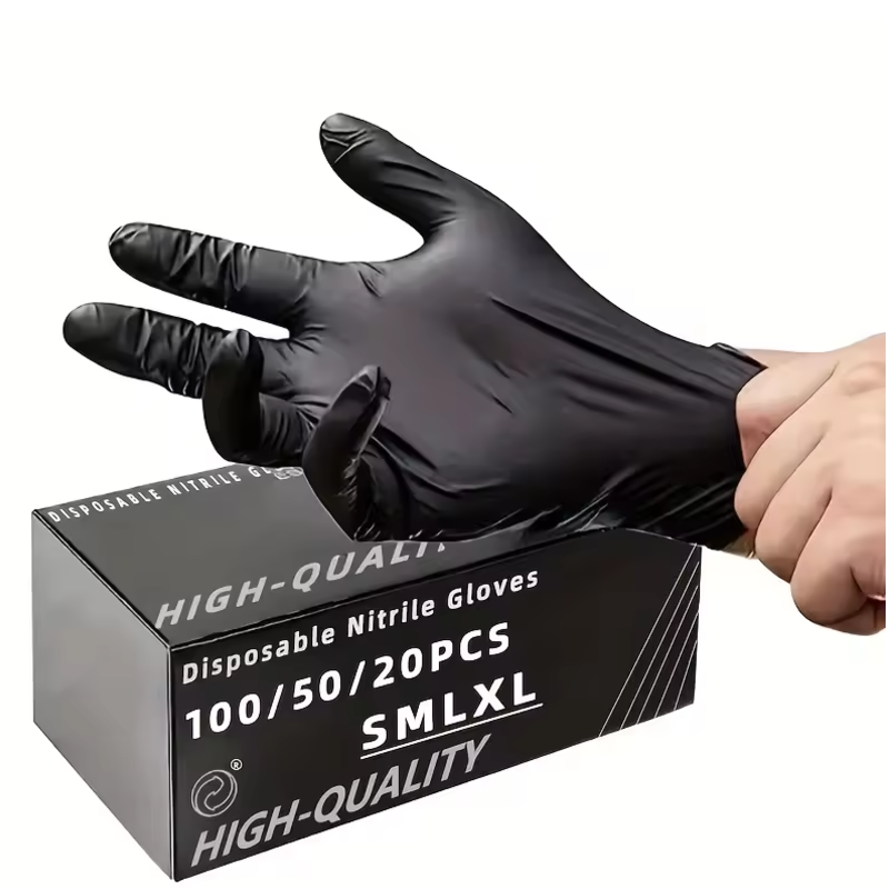 100/50/20PCS Black Nitrile Glo – Nitrile Mechanic Glove Bewertung und Preis