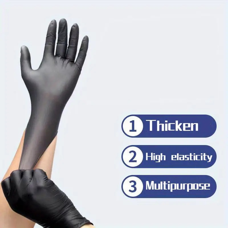 100/50/20PCS Black Nitrile Glo – Nitrile Mechanic Glove Bewertung und Preis