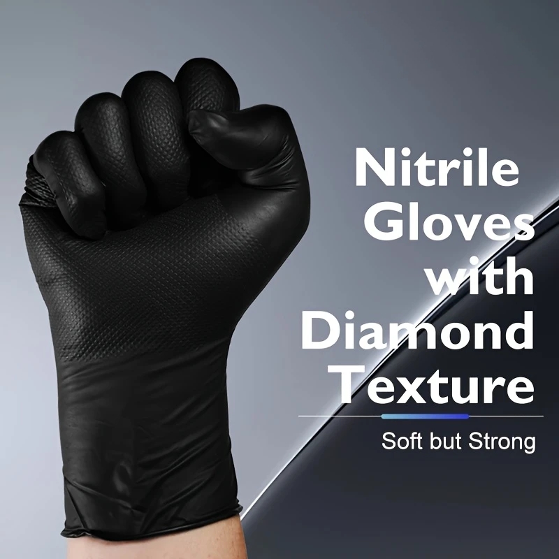 Black Heavy Duty Nitrile Dispo – Nitrile Mechanic Glove Bewertung und Preis