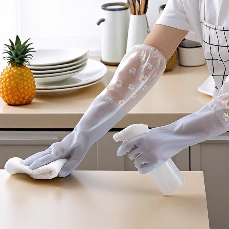 Dishwashing Gloves Housework C – Rubber Glove Cleaning Bewertung und Preis