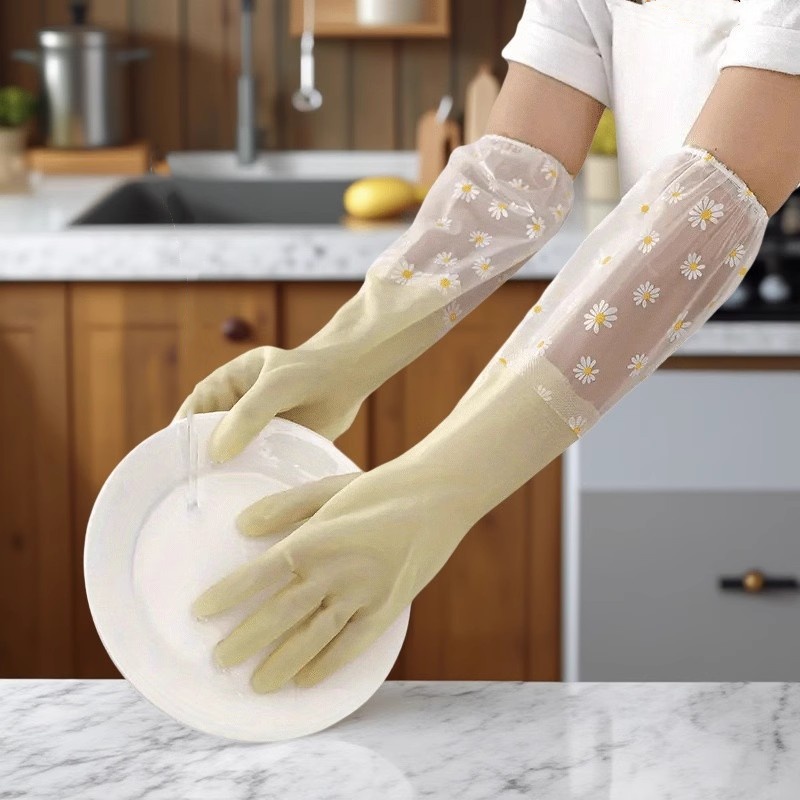 Dishwashing Gloves Housework C – Rubber Glove Cleaning Bewertung und Preis