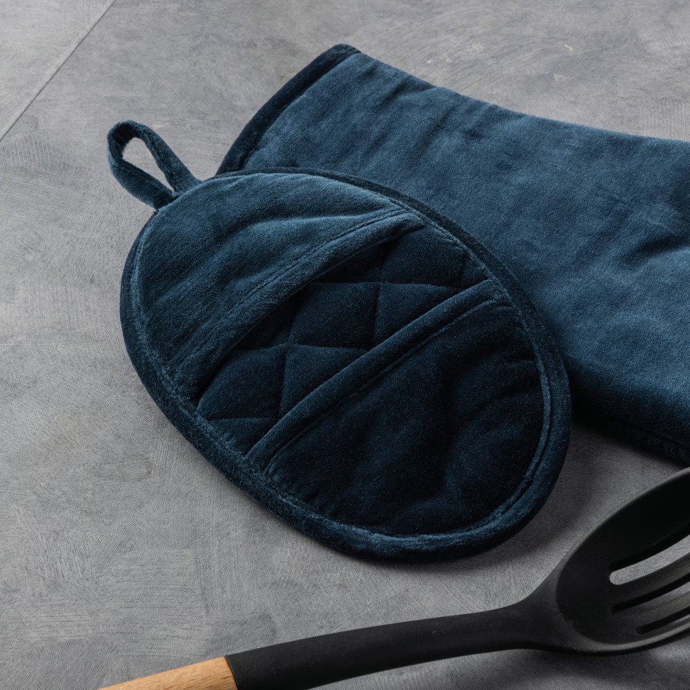 Velvet Blue 2-Piece Kitchen Ov – Heat Resistant Glove Bewertung und Preis