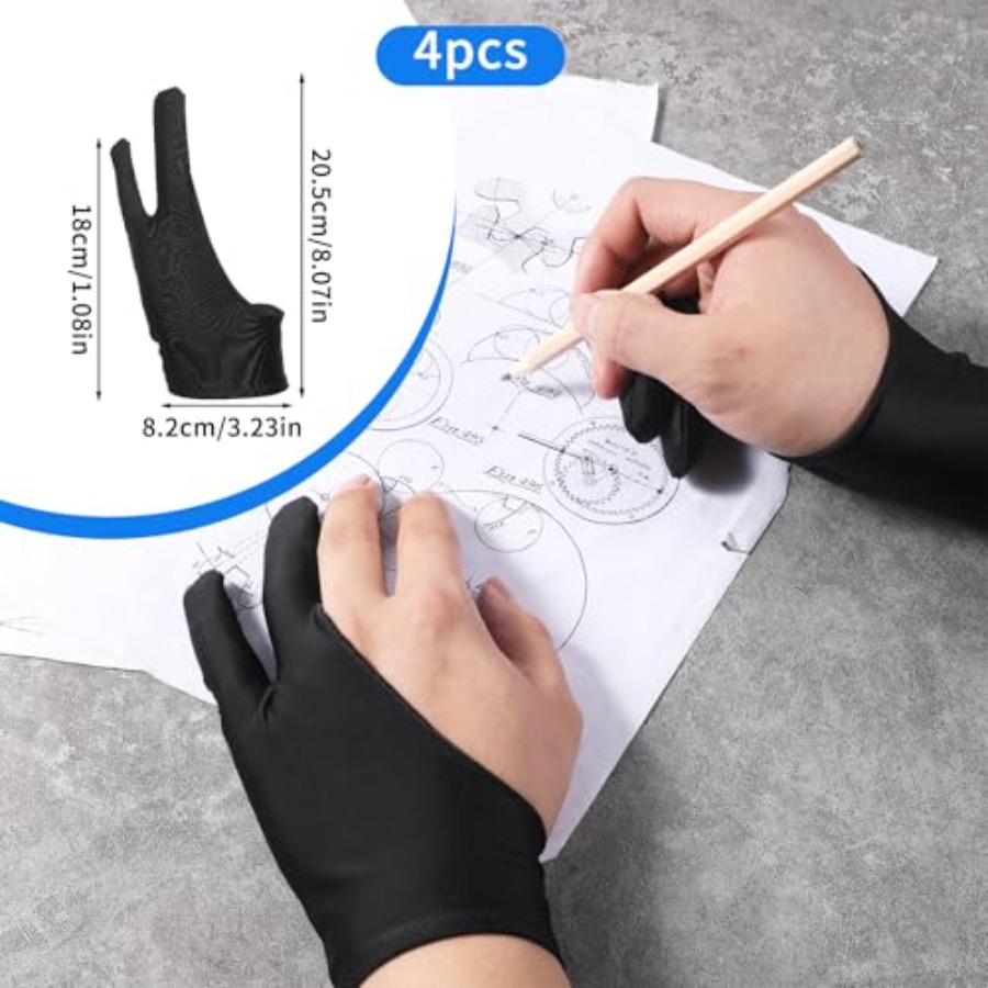 4 Pack Drawing Glove Digital D – Touchscreen Glove Capacitive Bewertung und Preis