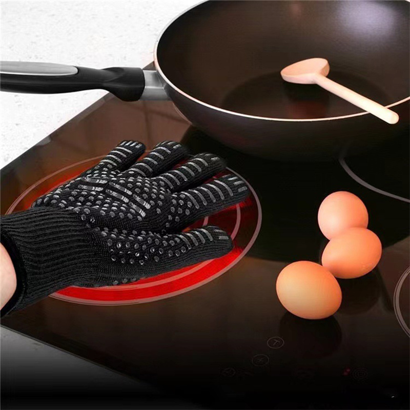 1PC Gloves 800 Degrees Firepro – Oven Mitt Silicone Bewertung und Preis