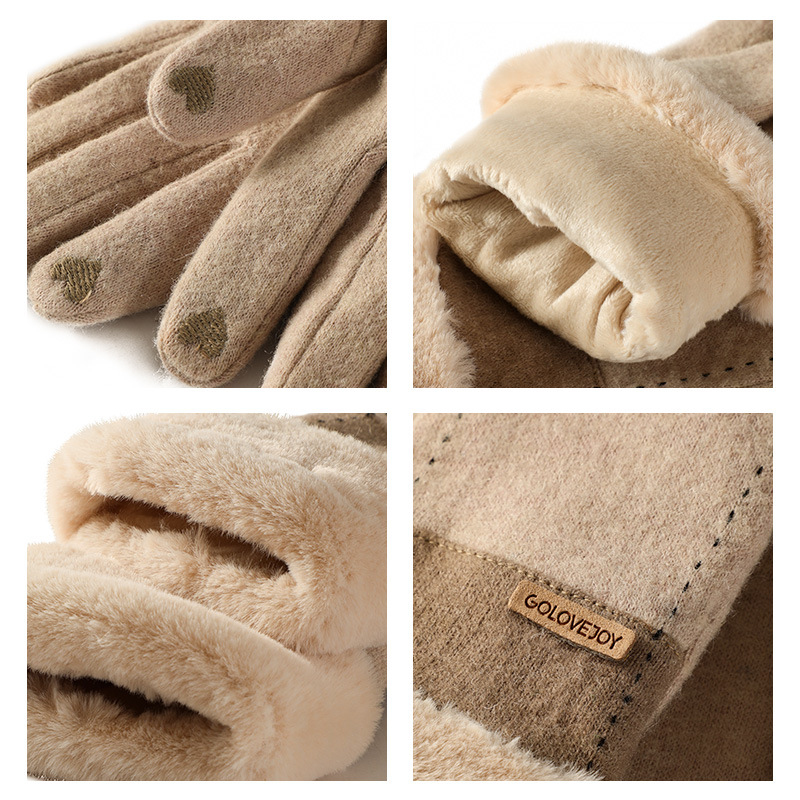 New winter cashmere gloves for – Wool Glove Lined Bewertung und Preis
