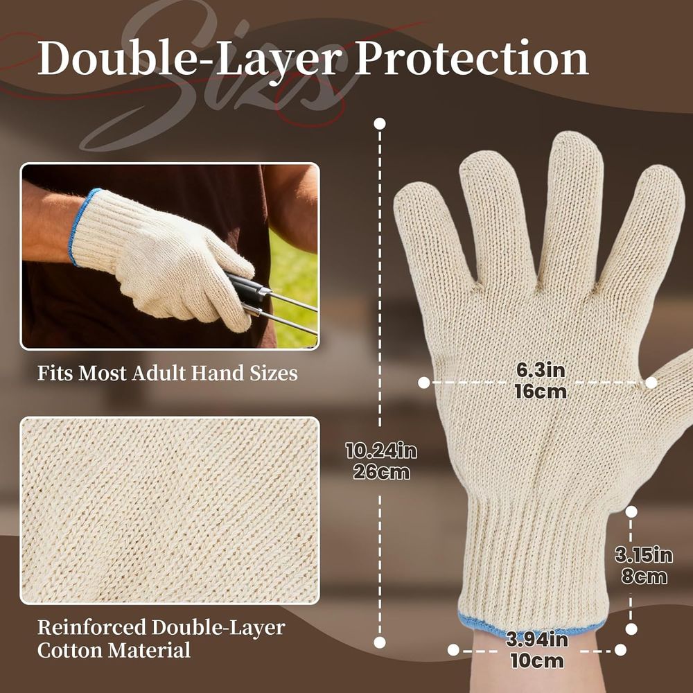 Heat-Resistant BBQ Gloves - Fu – Heat Resistant Glove Bewertung und Preis