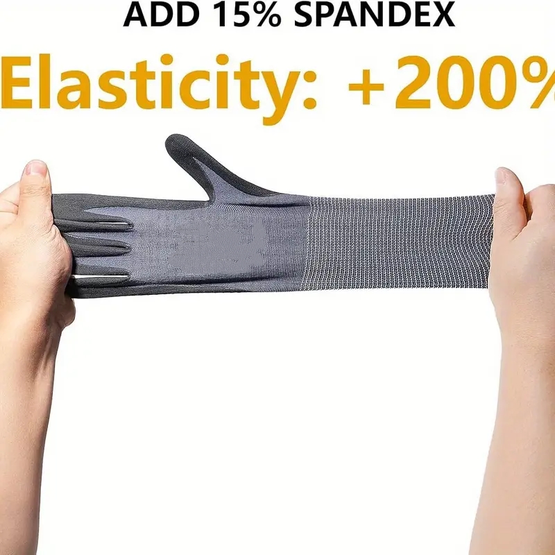 Micro-Foam Safety Work Gloves  – Nitrile Mechanic Glove Bewertung und Preis