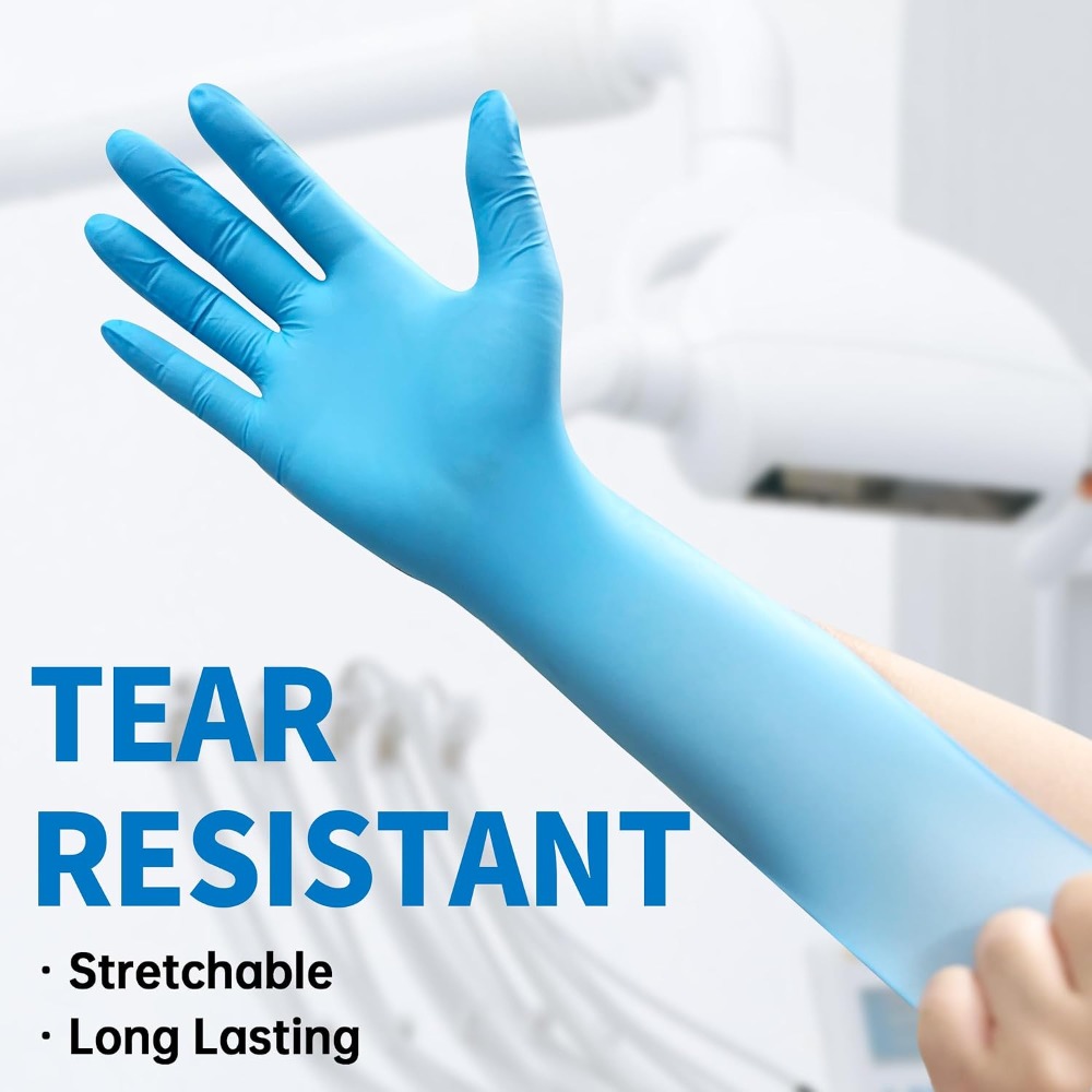 4 Mil Blue Nitrile Disposable  – Exam Glove Nitrile Bewertung und Preis