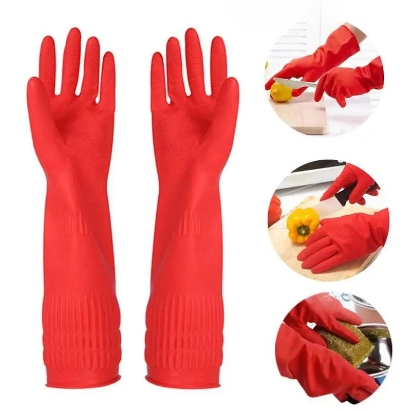 1 pair S/M/L Red Flexible Rubb – Dish Glove Rubber Bewertung und Preis