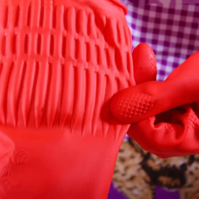 1 pair S/M/L Red Flexible Rubb – Dish Glove Rubber Bewertung und Preis