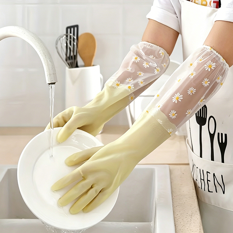 A Pair of New Long-Sleeved Rub – Dish Glove Rubber Bewertung und Preis