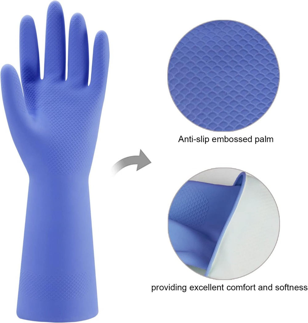 4-Pack Rubber Dishwashing Glov – Rubber Glove Cleaning Bewertung und Preis