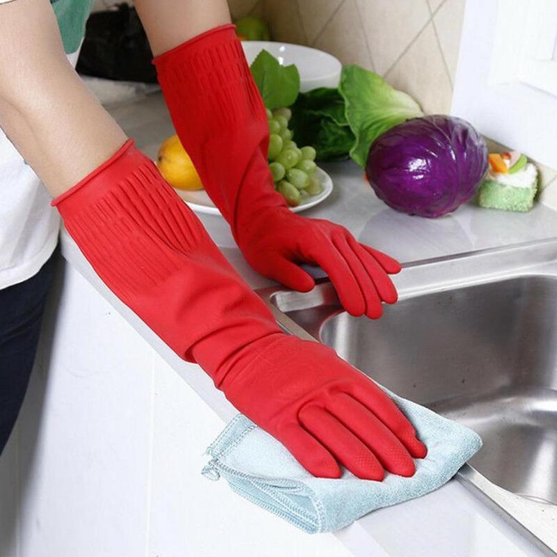 38cm Long Cuff Latex Rubber Gl – Dish Glove Rubber Bewertung und Preis