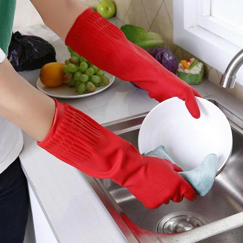 38cm Long Cuff Latex Rubber Gl – Dish Glove Rubber Bewertung und Preis