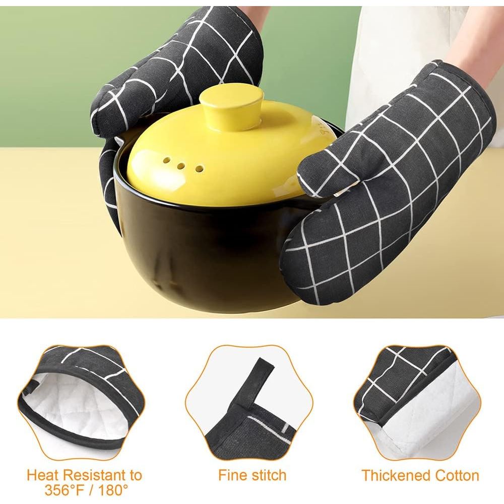 6-Piece Heat Resistant Oven Mi – Heat Resistant Glove Bewertung und Preis