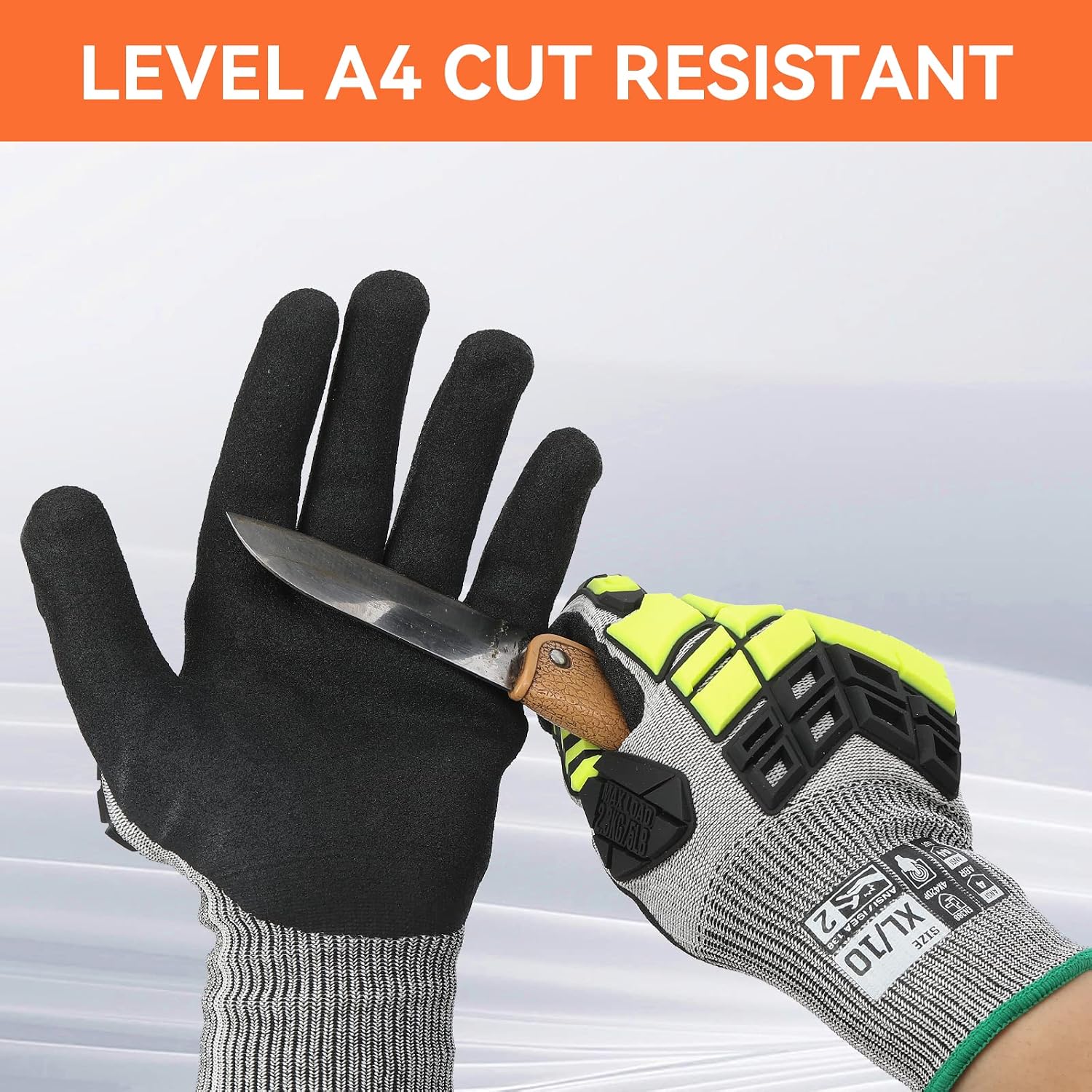 Cut Resistant Impact Gloves, A – Work Glove Impact Bewertung und Preis