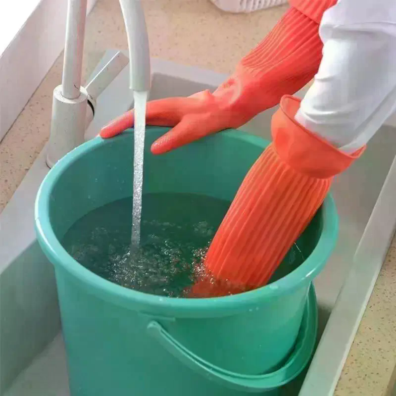 Long Reusable Rubber Dishwashi – Dish Glove Rubber Bewertung und Preis