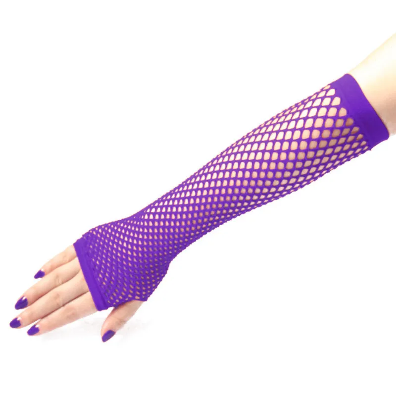 Women Fashion Neon Fishnet Fin – Fingerless Glove Knit Bewertung und Preis