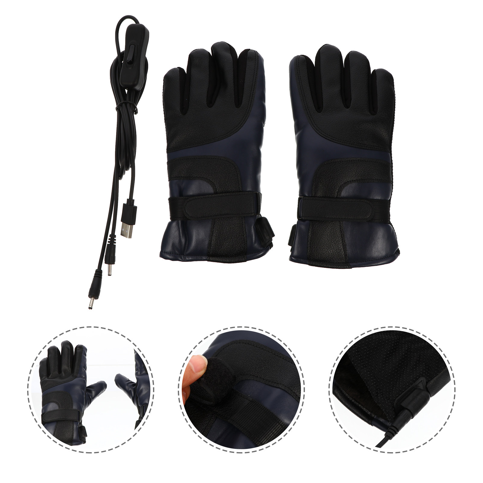 1Pair USB Rechargeable Heated  – Winter Glove Insulated Bewertung und Preis