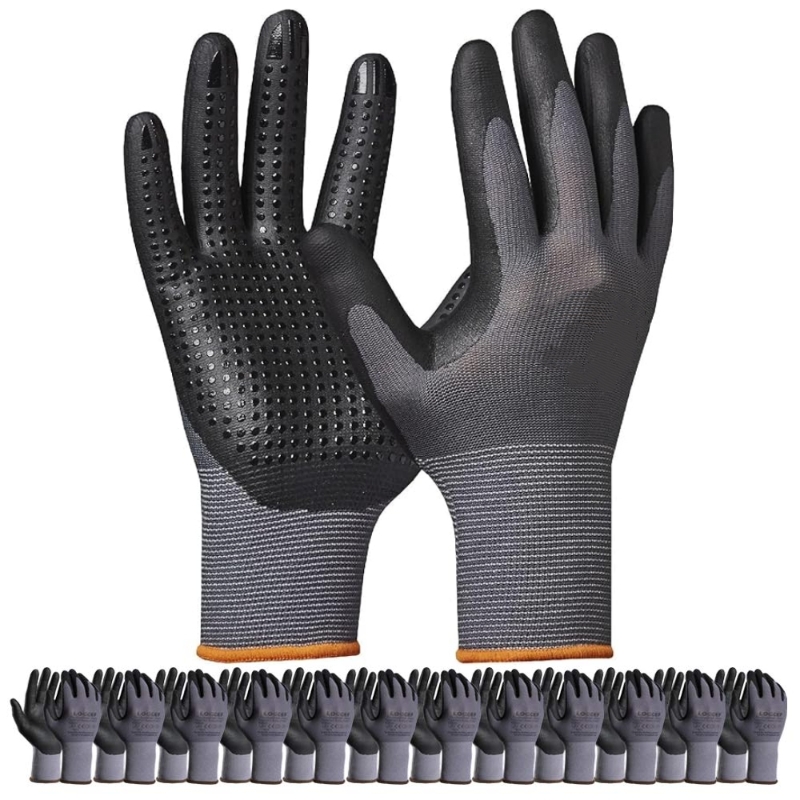 Micro-Foam Nitrile Coated Safe – Nitrile Mechanic Glove Bewertung und Preis