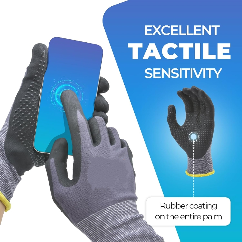 Micro-Foam Nitrile Coated Safe – Nitrile Mechanic Glove Bewertung und Preis